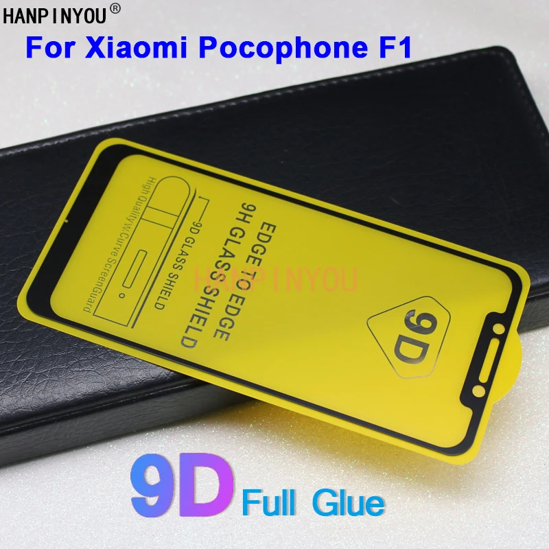 Для Xiaomi Pocophone F1/Poco F1 6 18 &quot9D полное покрытие для клея Закаленное стекло пленка