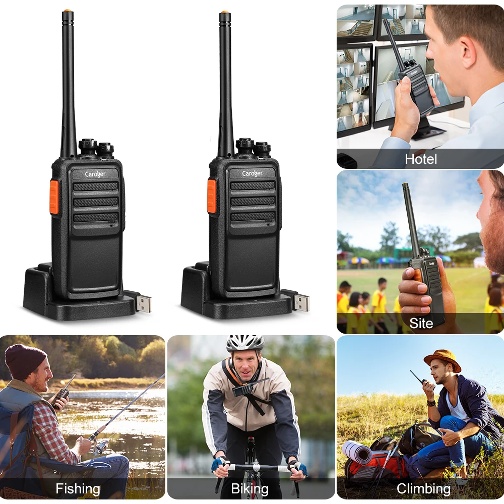 Floureon A5 16-канальная рация PMR 446MHZ без лицензии двухстороннее радио перезаряжаемое