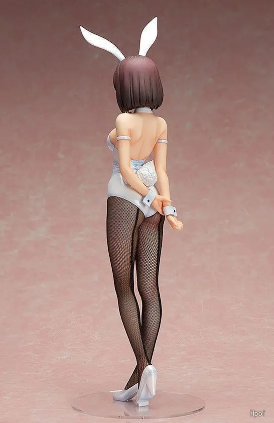 Saenai героин нет Sodatekata Кролик уха katou Megumi Банни Ver 1/4 модель белые пикантные в ноги
