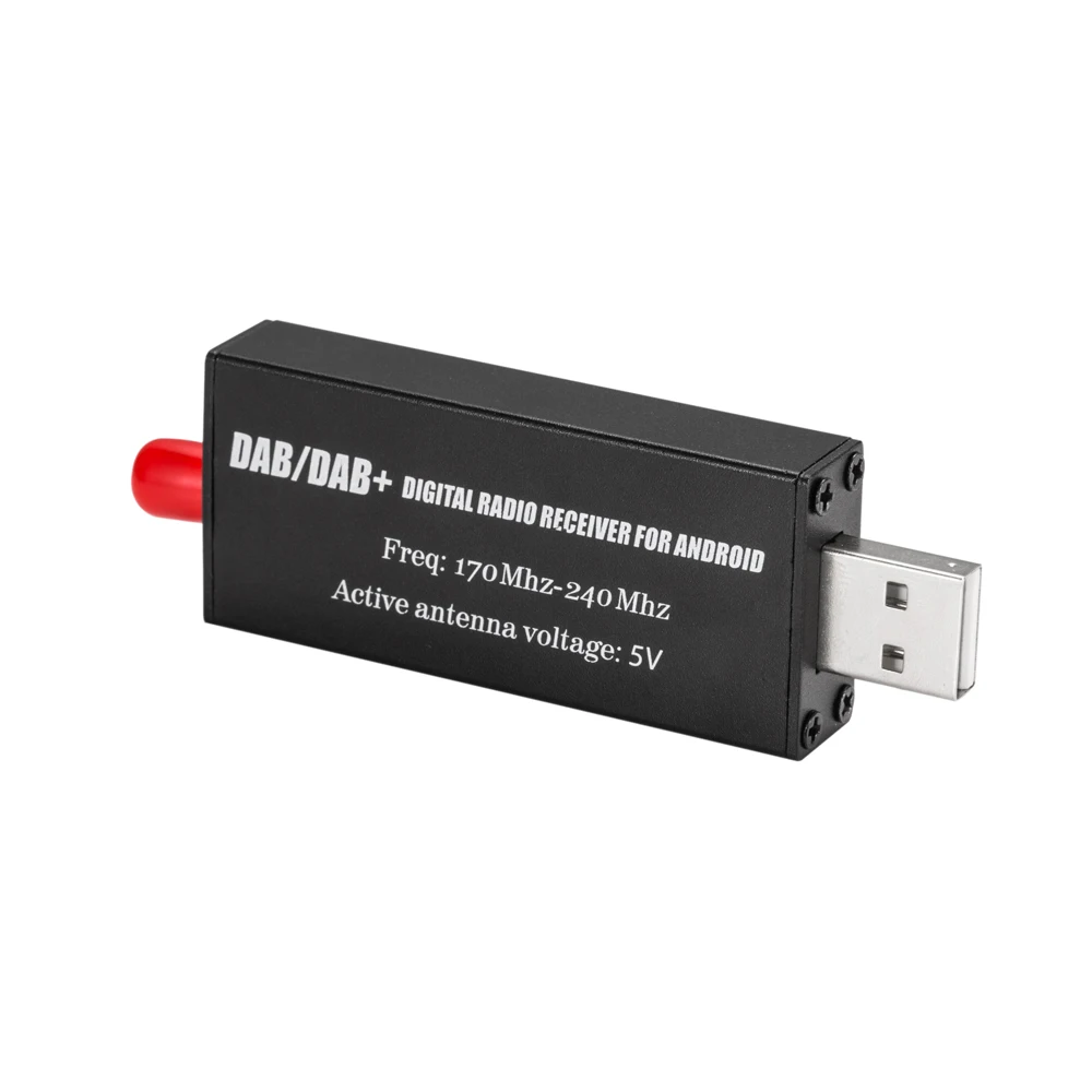 Портативный Dab/Dab + радиоприемник Dab коробка Usb цифровой Аудио вещания приемник для