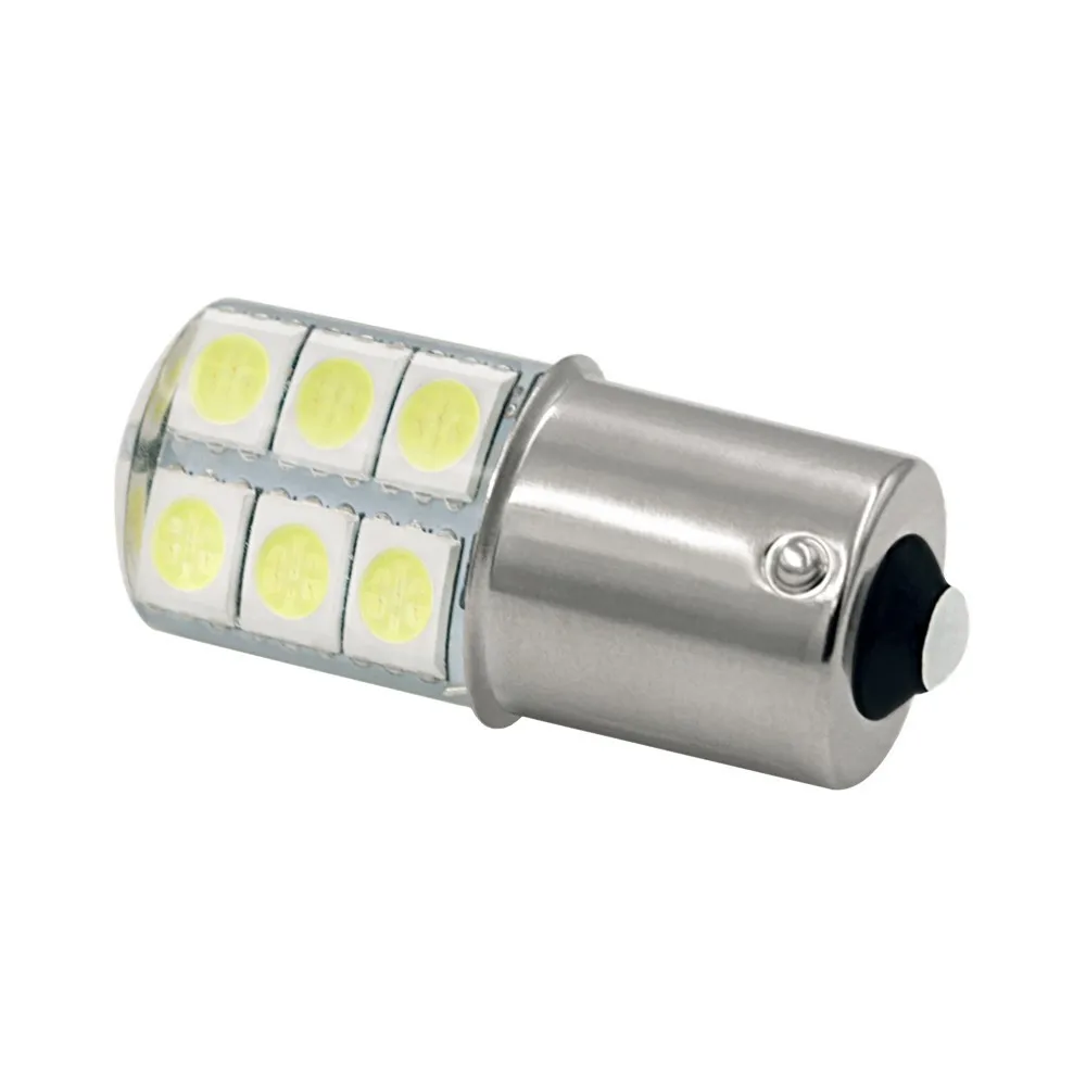 2 шт. автомобильный 1156 COB светодиодный светильник BA15S P21W 5050 Smd 12 Led авто Стоп сигнал