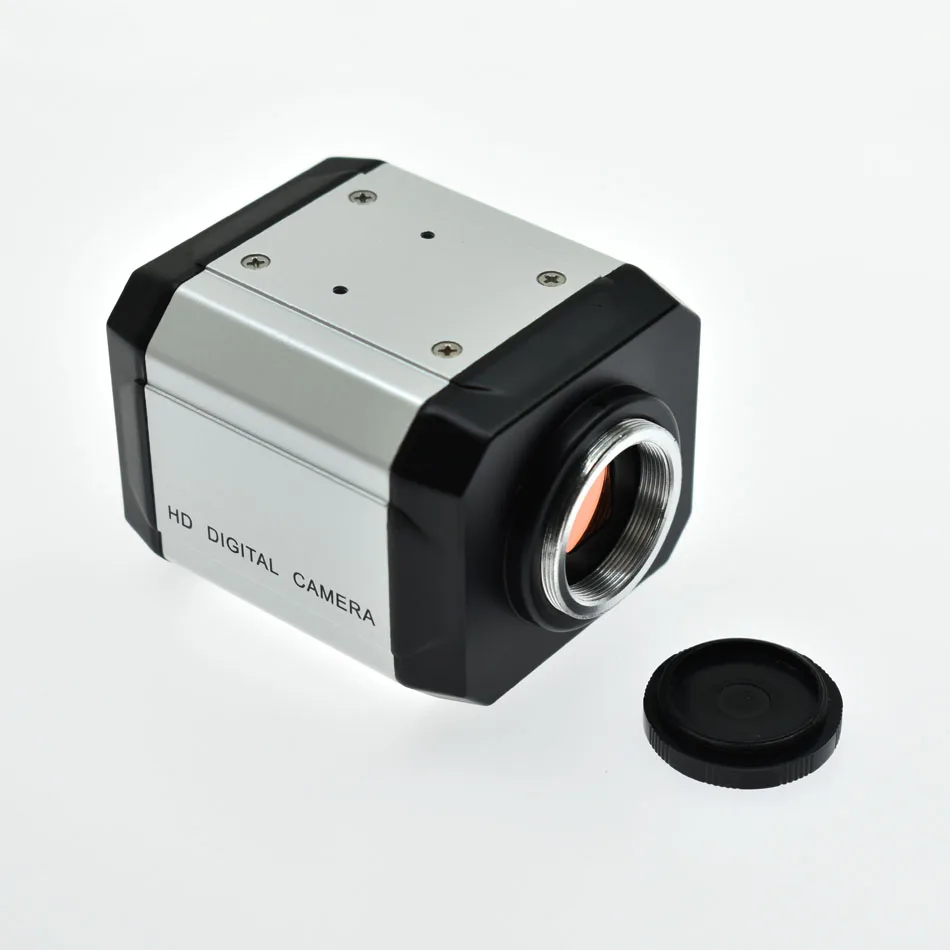 Цифровой видеомикроскоп камера VGA USB BNC AV выходы 10X 200X зум C крепление объектива