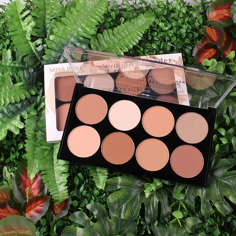 8 цветов Палитра контурной пудры привлекательные пейзажи бренд палитра теней для