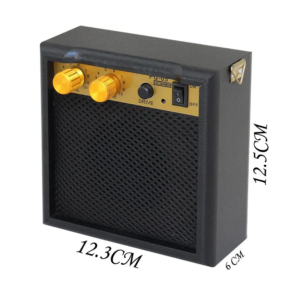Flanger 5 Вт Электрический усилитель для гитары динамик с высокой чувствительностью