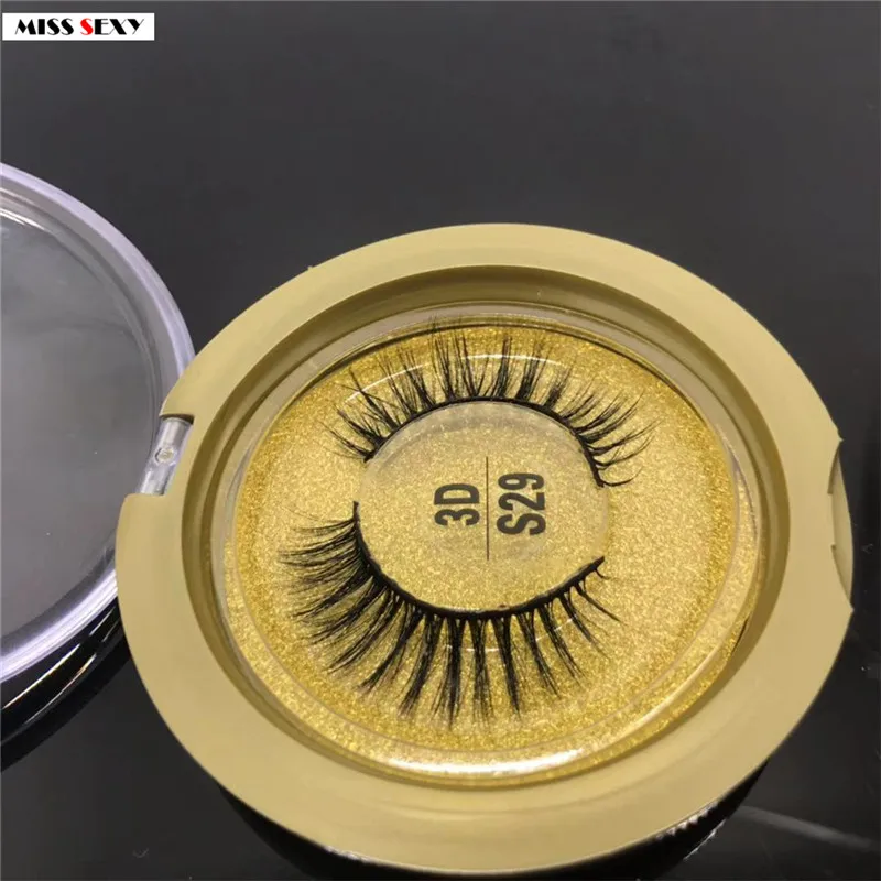 Misssexy lash натуральные 3D норковые накладные ресницы толстые Искусственные ручной