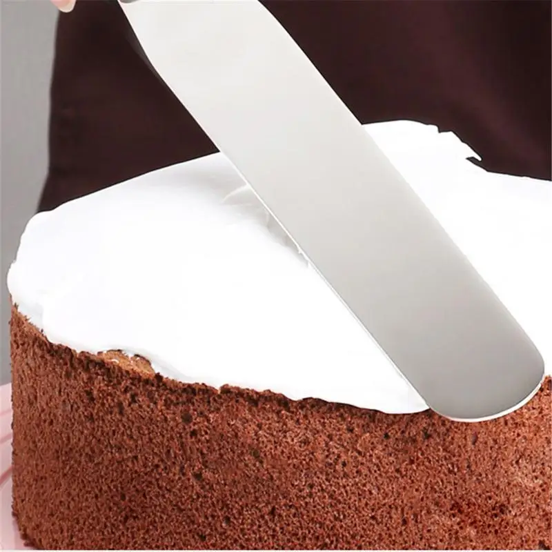 Прямой шпатель для торта крема Ягодный скребок 3 шт. набор выпечки кухонный из