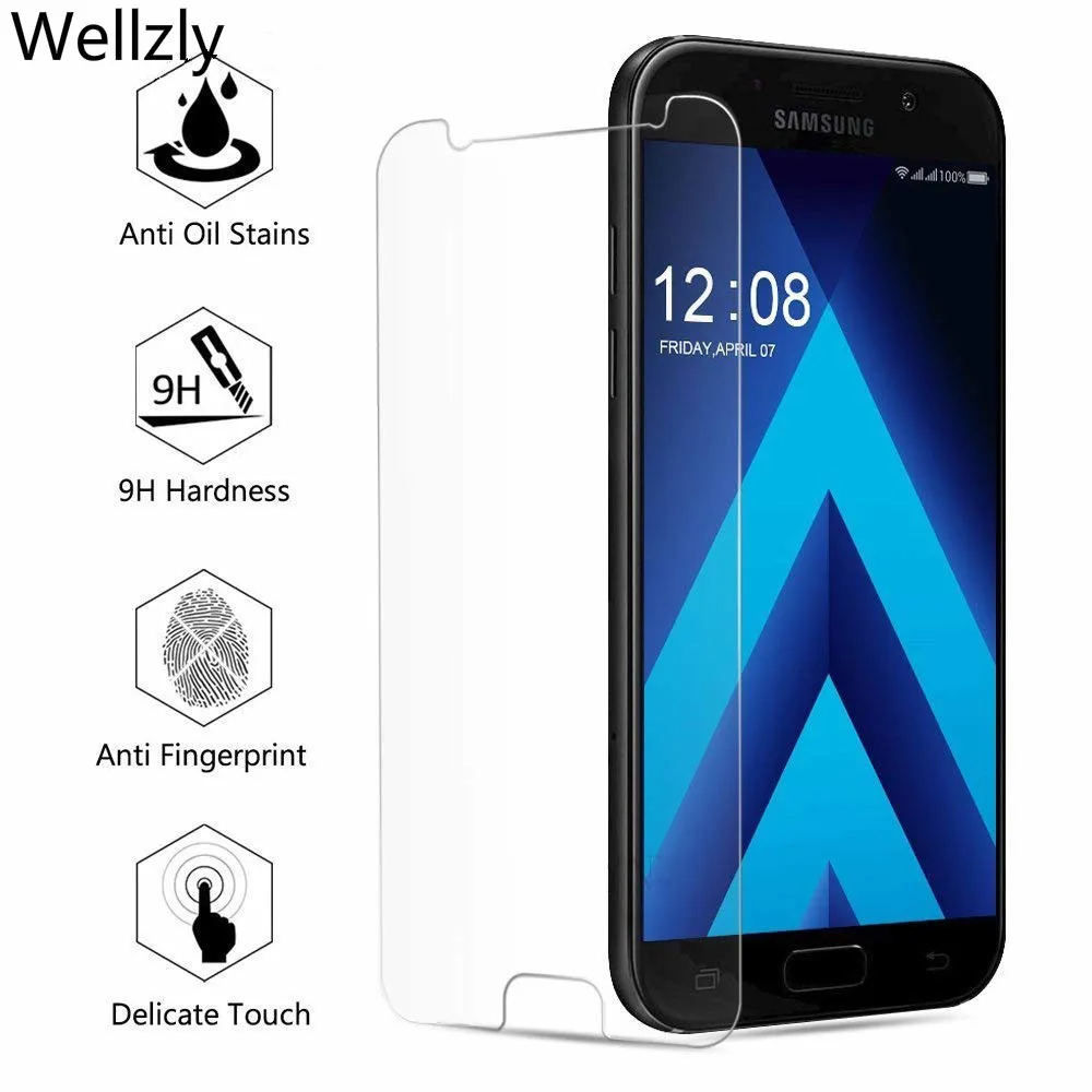 Закаленное стекло для Samsung Galaxy S7 J3 J5 J7 Pro 2017 Защита экрана A6 A8 J2 pro J4 J6 J8 2018 защитное |