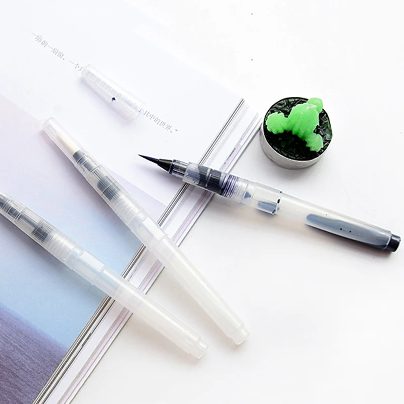Большой воды кисть для покраски 4 модели WaterBrush бак картина с каллиграфией Рисунок