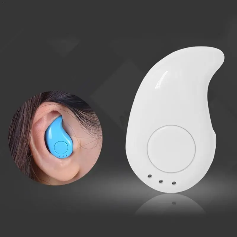 Mini Bluetooth Earphone Three Holes Wireless Micro 4.1 Invidible Stereo Super Small Sports Headset | Электроника