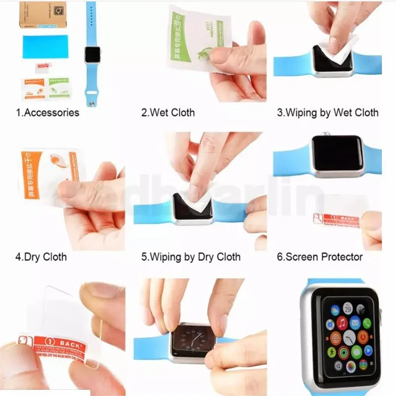 Пленка для apple watch из закаленного стекла 9 H защитная пленка премиум класса умные спортивные часы защита