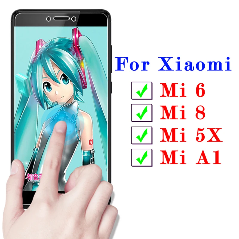 Защитная пленка закаленное стекло 9h 2.5d для Xiaomi Mi8 Xaomi Xiami 8 5 A1 | Мобильные телефоны и
