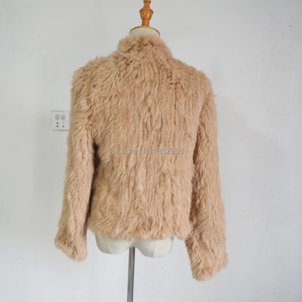 Wholesale Link SJ020 Australia Fashionable Winter Rabbit Top Quality Thick Knit Jacket | Женская одежда