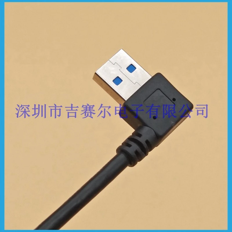 Кабель Удлинитель USB 2 0 3 с прямым углом 90 градусов штекер гнездо сверхскоростные