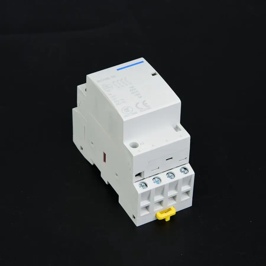 Контактор В соответствии с стандартом 4P 16A 24V 220V/230V 50/60Hz AC контактор для дома на din