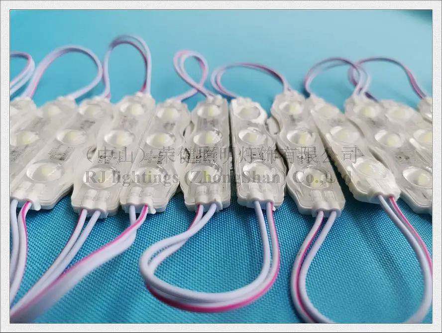 Впрыска светодиодный модуль света Водонепроницаемый DC12V SMD 3030 3 СИД 1 5 W 75mm * 18mm 8mm