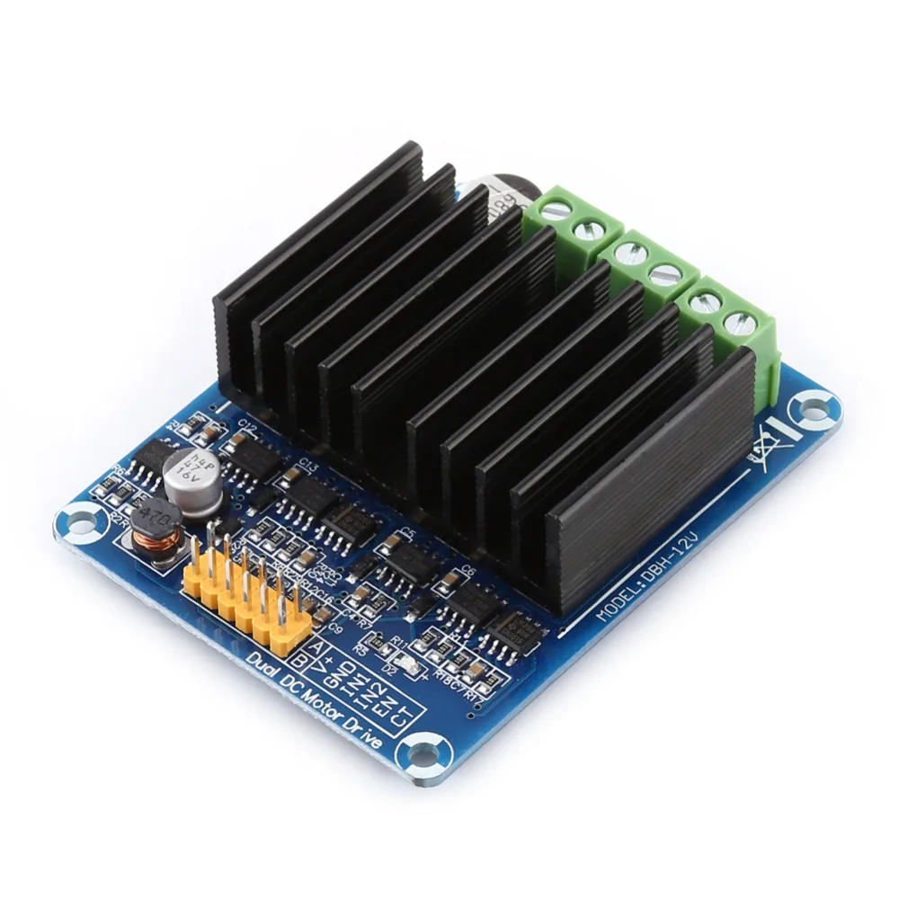 DC5 12V 0A 30A контроллер двигателя двухканального модуля управления мостом H|Драйвер