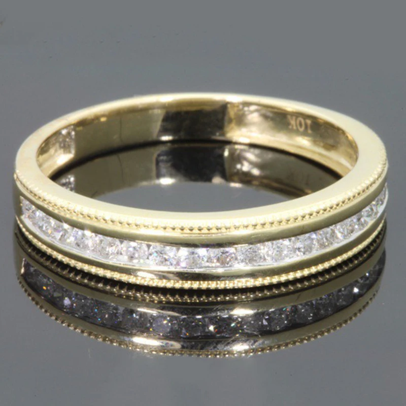 Couple Ring Jewelry Fashion Single Row Silver Vintage Party Wedding Engagement Finger Accessories Gift New 2019 D30 | Украшения и