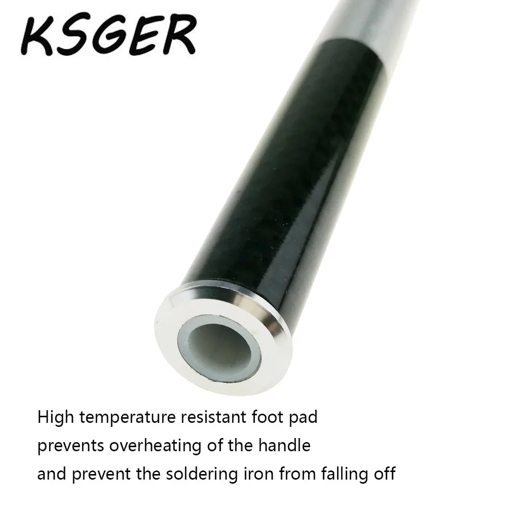 KSGER паяльная ручка T12 из алюминиевого сплава для STM32 OLED цифровая станция с