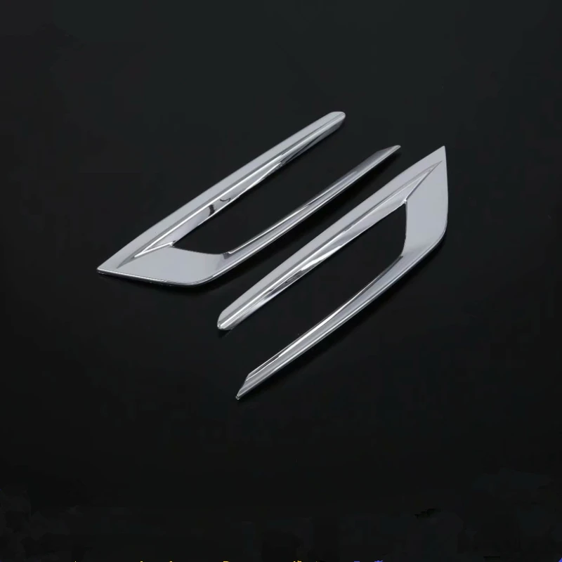 2 шт./компл. ABS хромированный автомобильный передний противотуманный светильник