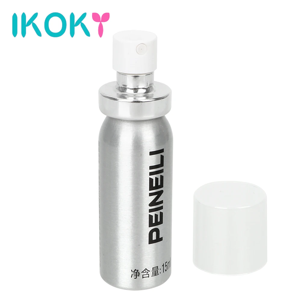 

IKOKY 15ML Penile Erection Spray Penis Enlargement Cream Sex Toys for Men Delay Ejaculation Adult Products 60 Minutes Lasting