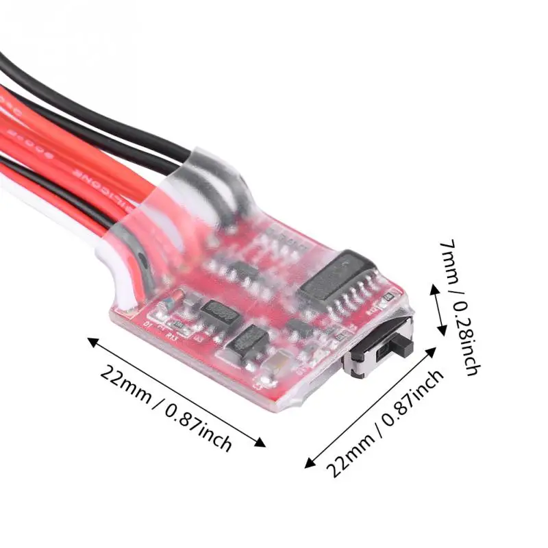 Контроллер лебедки 30A щеточный ESC для масштаба 1/10 радиоуправляемая модель