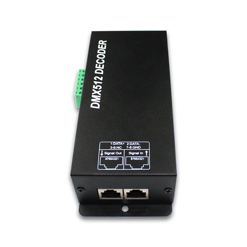 Декодер Rgb Dmx512 Dc12V ~ 24V 3Chx4A декодер с цифровым дисплеем|Цифро-аналоговые