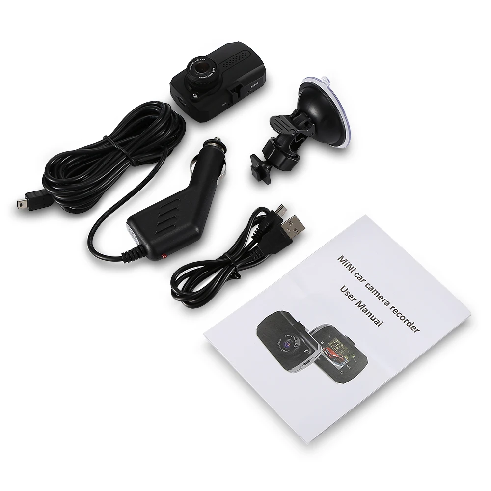 Мини DVR Автомобильный регистратор 720P HD 1 5 дюймов видеокамера вождения рекордер с