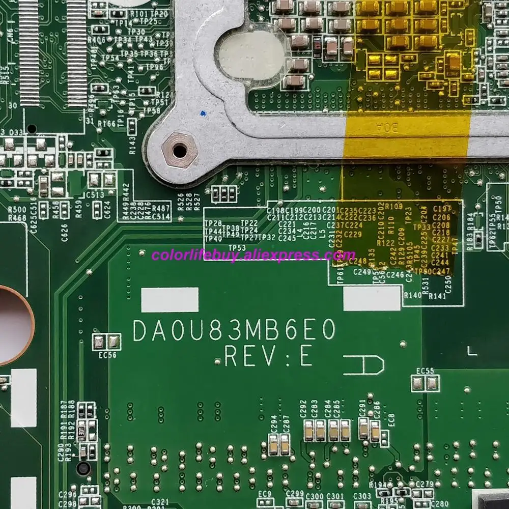 Оригинальная материнская плата 732088-501 732088-001 w 8670M/2GB GPU i5-4200U CPU DA0U83MB6E0 для ноутбука HP