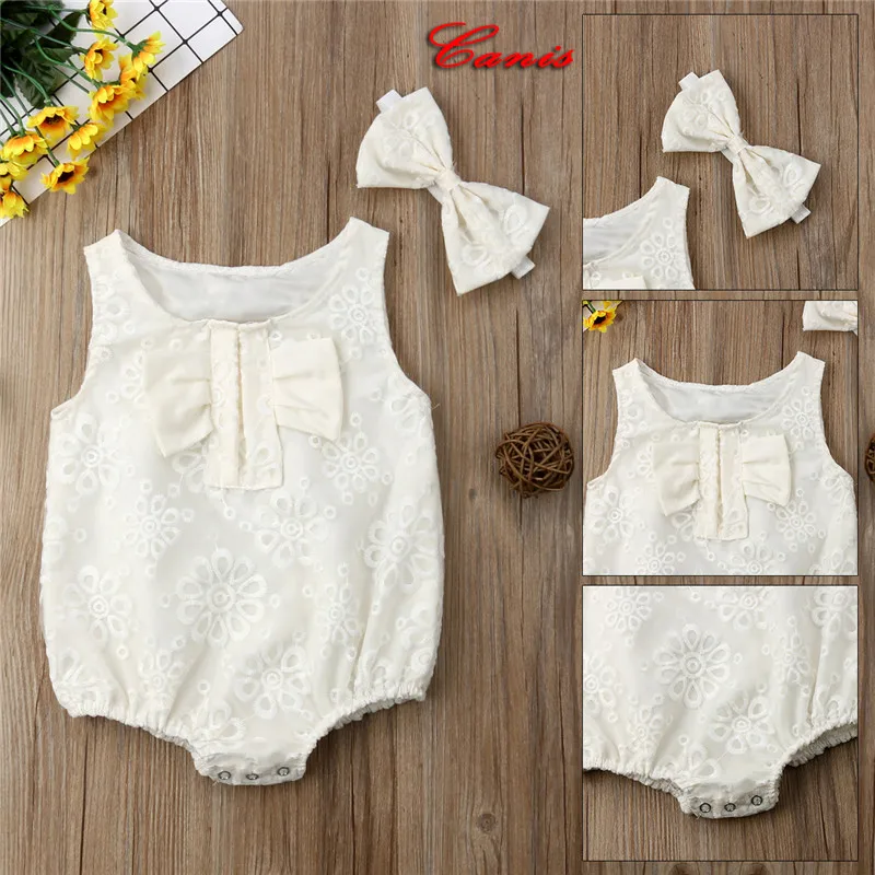Боди для новорожденных девочек без рукавов кружевной комбинезон принцессы с