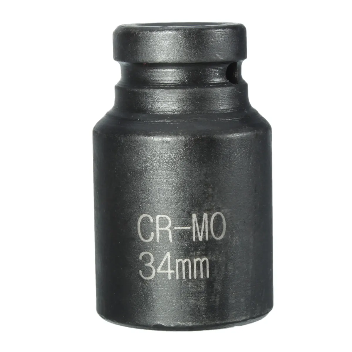 34mm Black Hex 6 Point 1/2inch Drive Deep Spindle Axle Nut Socket Chrome Steel Impact |