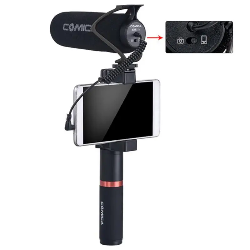 Comica CVM V30 LITE кардиоидный всенаправленный металлический микрофон против помех