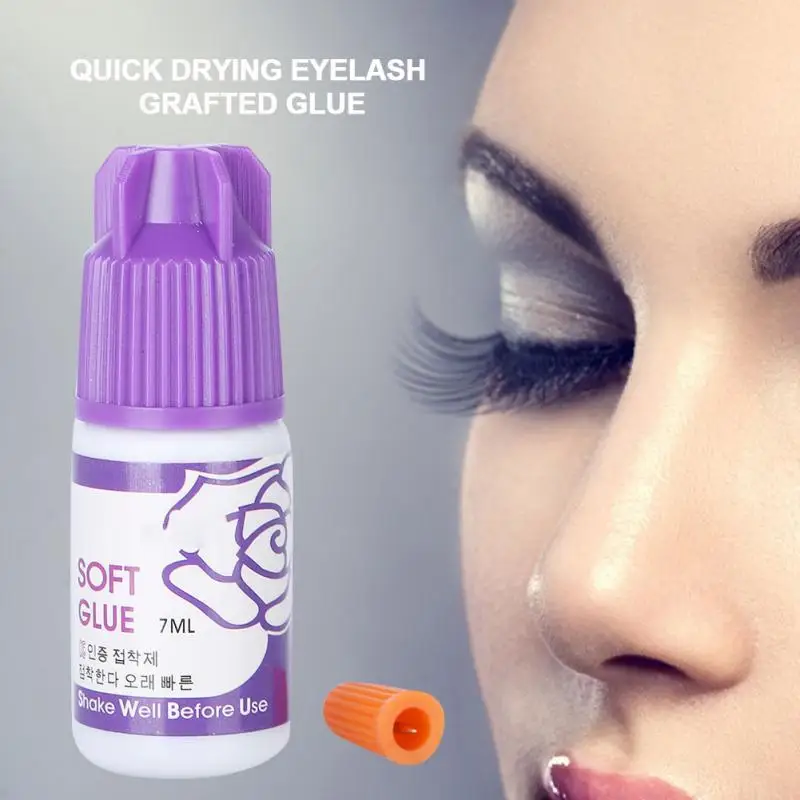 7ml Professional False Eyelashes Extension Grafting Glue Adhesive Lashes Makeup Tool for Fast Dry Strong | Красота и здоровье