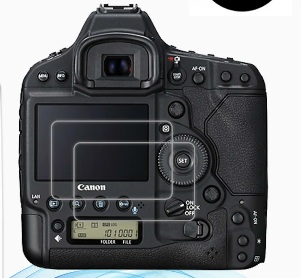 2 упаковки для Canon EOS 1D X Mark II 0 3 мм 2.5D 9H прозрачное закаленное стекло Защита экрана