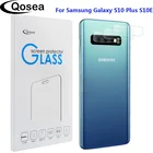 Защитное стекло Qosea, закаленное стекло для Samsung Galaxy S10 Plus S10E с защитой от царапин, твердость 9H, пленка для телефона, 10 шт.