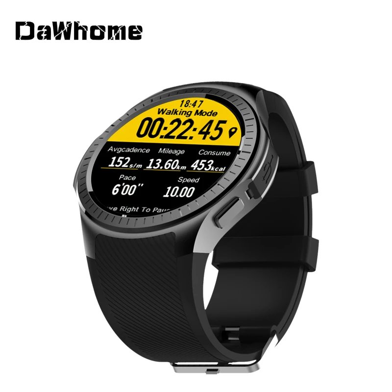 DaWhome спортивные Смарт часы для Android ios MTK2503 частота сердечных сокращений 2G Wifi Bluetooth