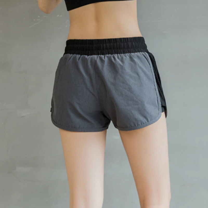 

Quick Dry Running Shorts Women Fitness Yoga Shorts With Lace-up Female Pilates Exercise Wear Gym Shorts High Elastic Waist