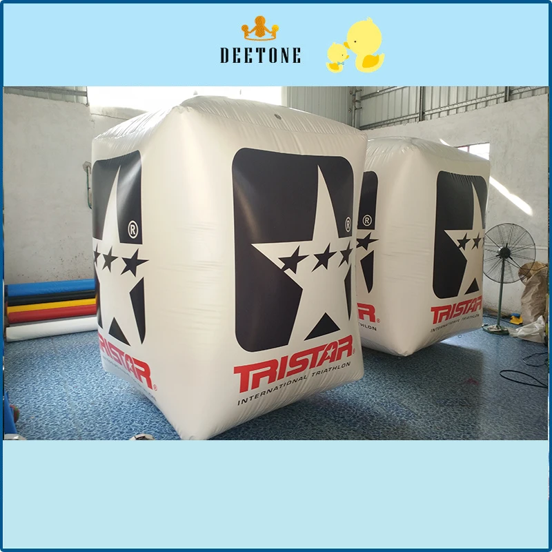 Продаем ПВХ воды рекламы буй предупреждающий конический треугольника cube