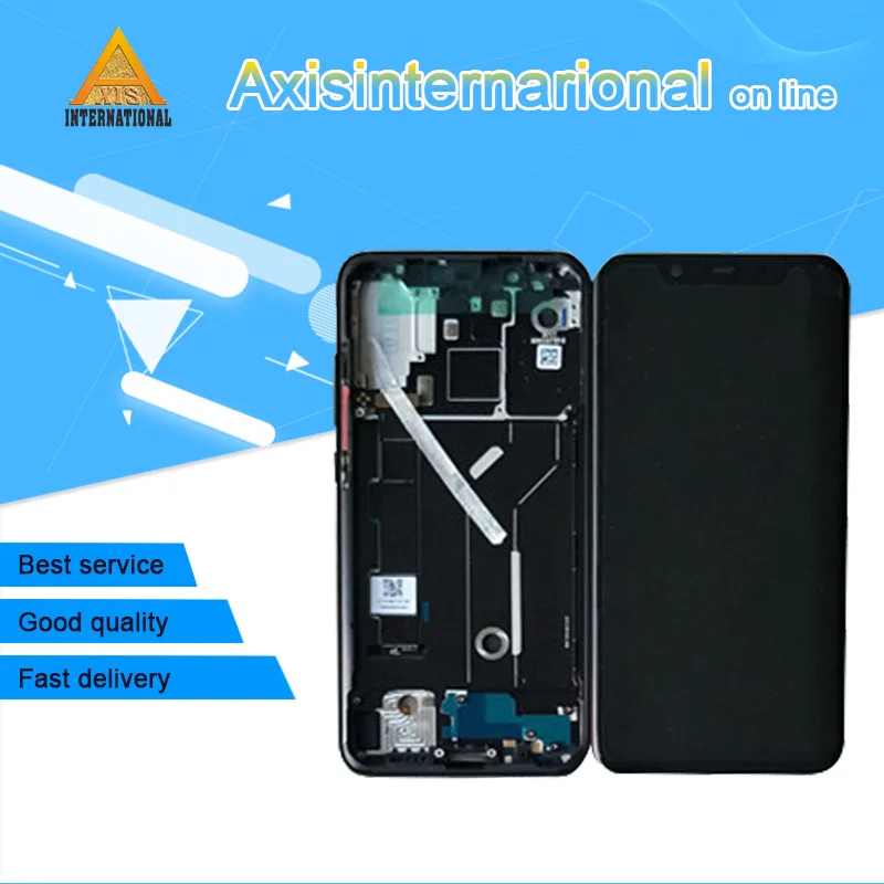 Оригинальный Axisinternational 6 21 &quotдля Xiaomi Mi8 Mi 8 Supor Amoled ЖК экран + сенсорная панель