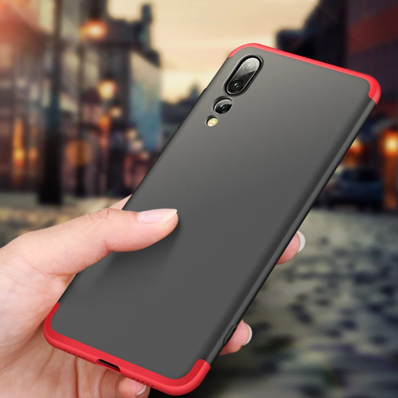 Чехол для Huawei P20 с полной защитой на 360 градусов задняя крышка противоударный