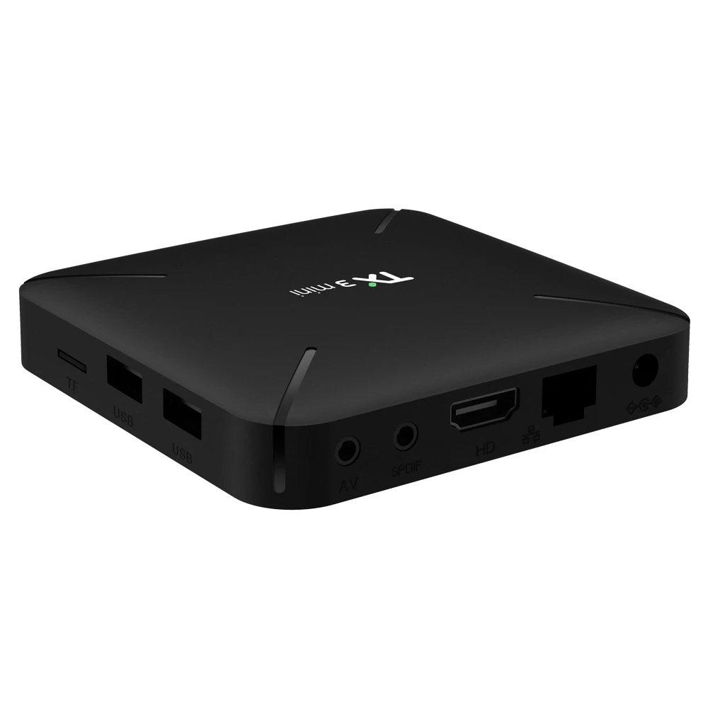 ТВ бокс TX3 Мини Смарт Android 7 1 Amlogic S905W четырехъядерный H.265 ГБ/8 ГБ 2 ГБ/16 DLNA WiFi LAN HD