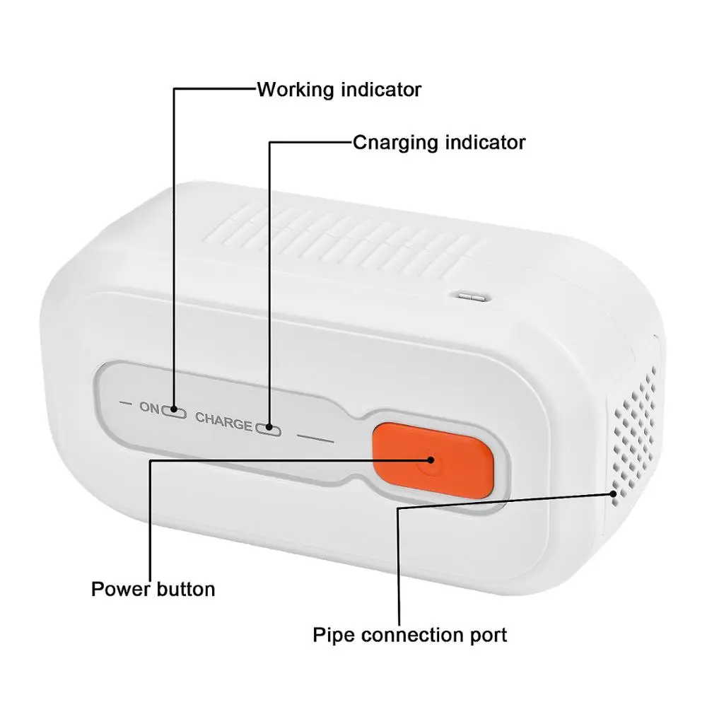 MOYEAH Портативный Авто CPAP очиститель дезинфицирующее средство со встроенной
