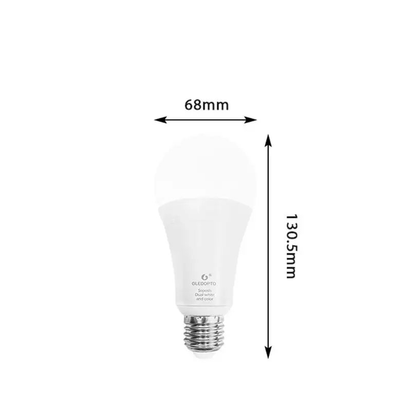 Новый 12 Вт RGB + лампочка CCT AC100 240V охранных Zigbee версия Smart Connection|Лампы накаливания| |