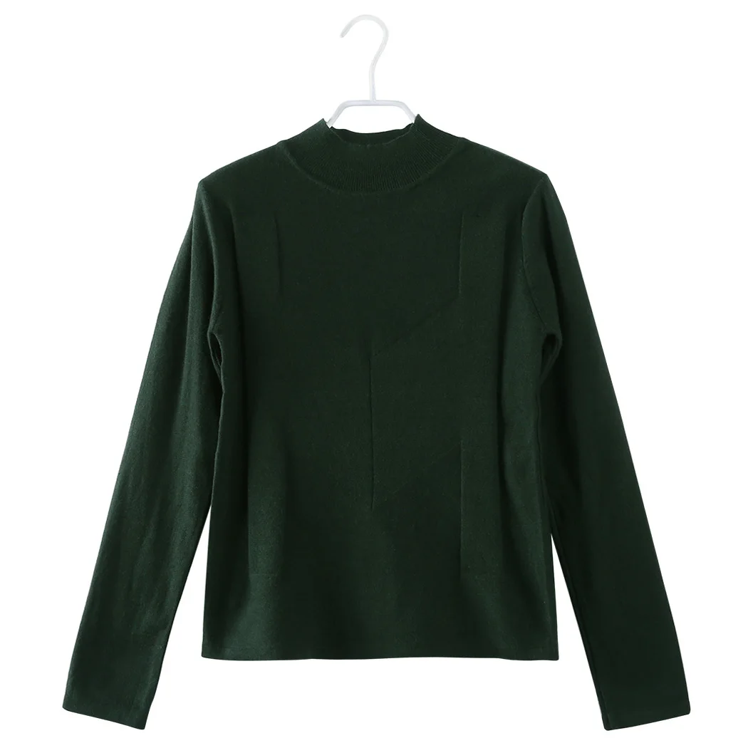 6 Colors Women Long Sleeve Slim Sweater Autumn Winter Ladies O Neck Fitting Knitted Short Sweaters Jumper Tops Korean Pull Femme | Женская