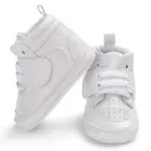 Обувь для новорожденных; обувь для маленьких мальчиков и девочек с мягкой подошвой; теплые ботинки; нескользящие кроссовки для малышей 0-18 месяцев
