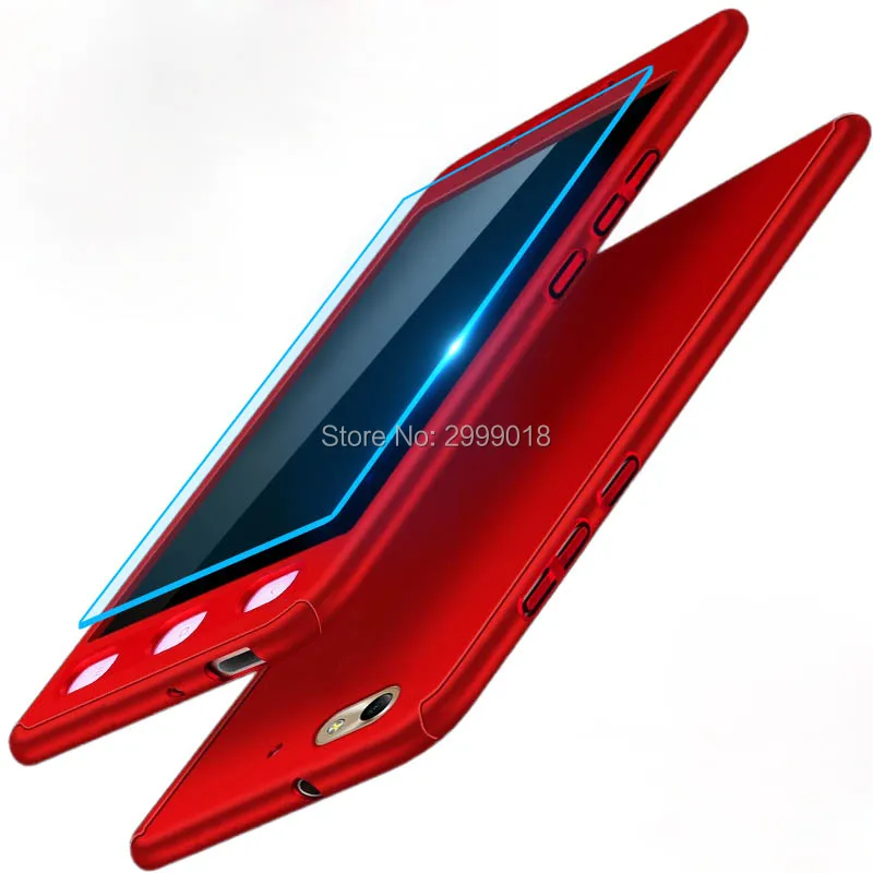 360 градусов полный чехол для Huawei Honor 4C Pro задняя крышка с закаленным стеклом CHM-U01 G