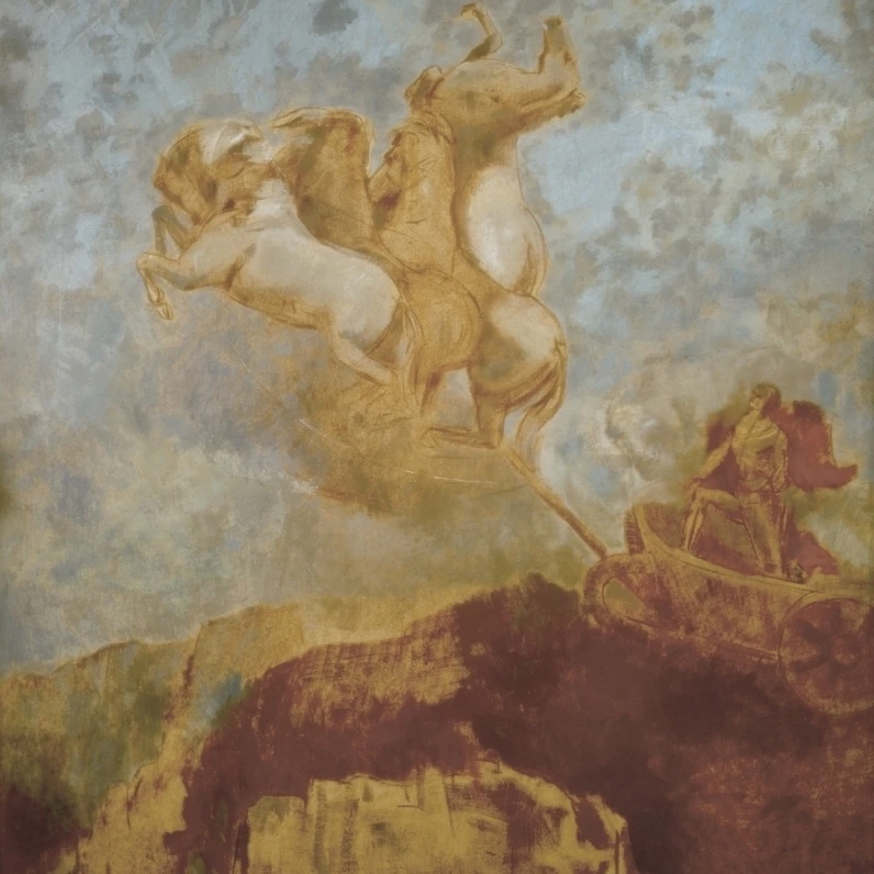 Redon Odilon (1840-1916) постер печать (24x36) |