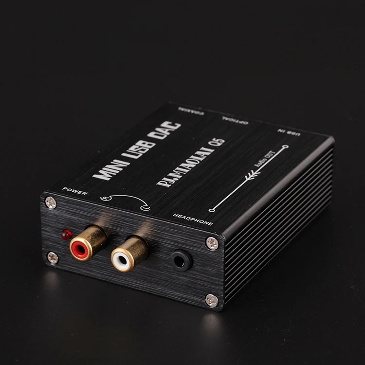Q55 HIFI PCM2704 OTG аудио декодер Внешняя USB Звуковая карта для компьютера RCA