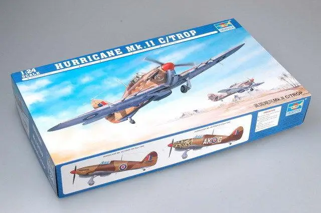 Trumpeter 1/24 02416 Hawker Hurricane Mk.IIC/слишком|Наборы для сборки моделей| |
