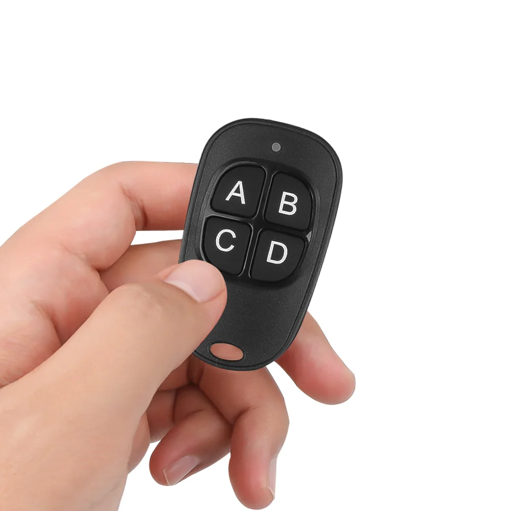 Car Garage Key 4 Button 433.92 mhz 433mhz Copy Remote Control Channels Cloning for Home Electric Rolling Gate Retractable door | Автомобили