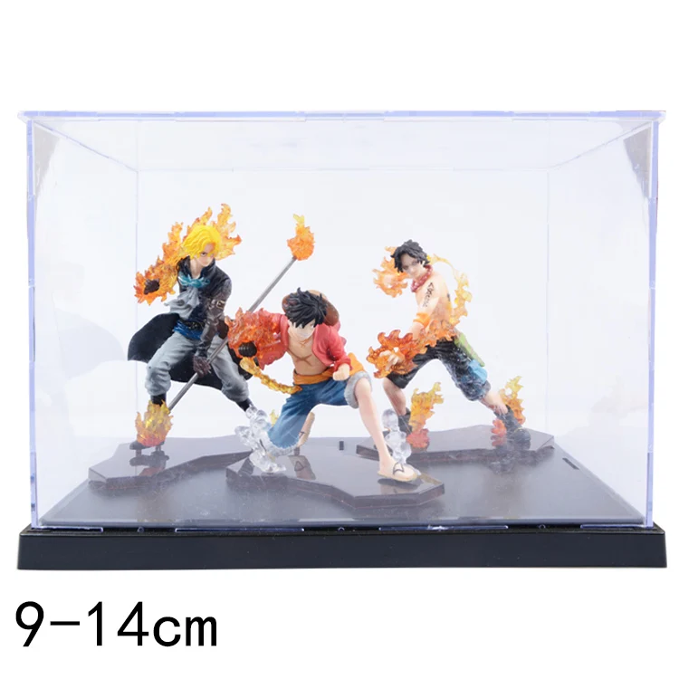 ONEPIECE Q version of Luffy red hair Sauron Qiaoba hand office doll model AND Display box | Игрушки и хобби